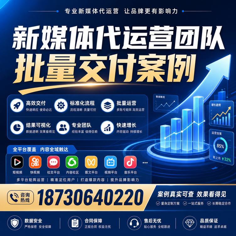 镇江代运营公司多客户账号批量高效交付案例